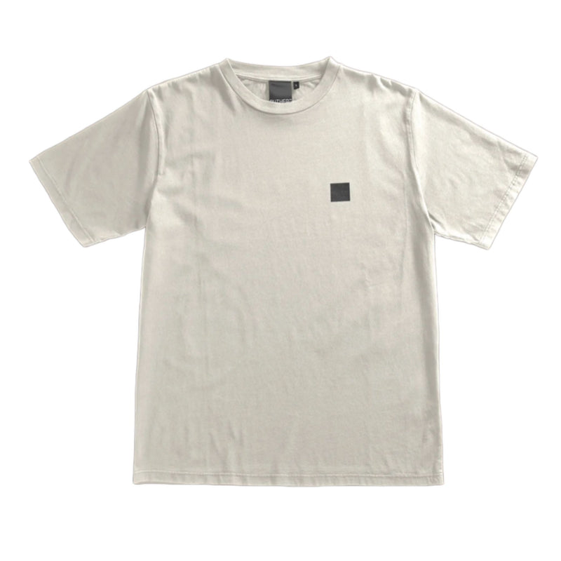 T-SHIRT UOMO IN PIQUET PERFORMANCE SHELL WHITE - OUTHERE