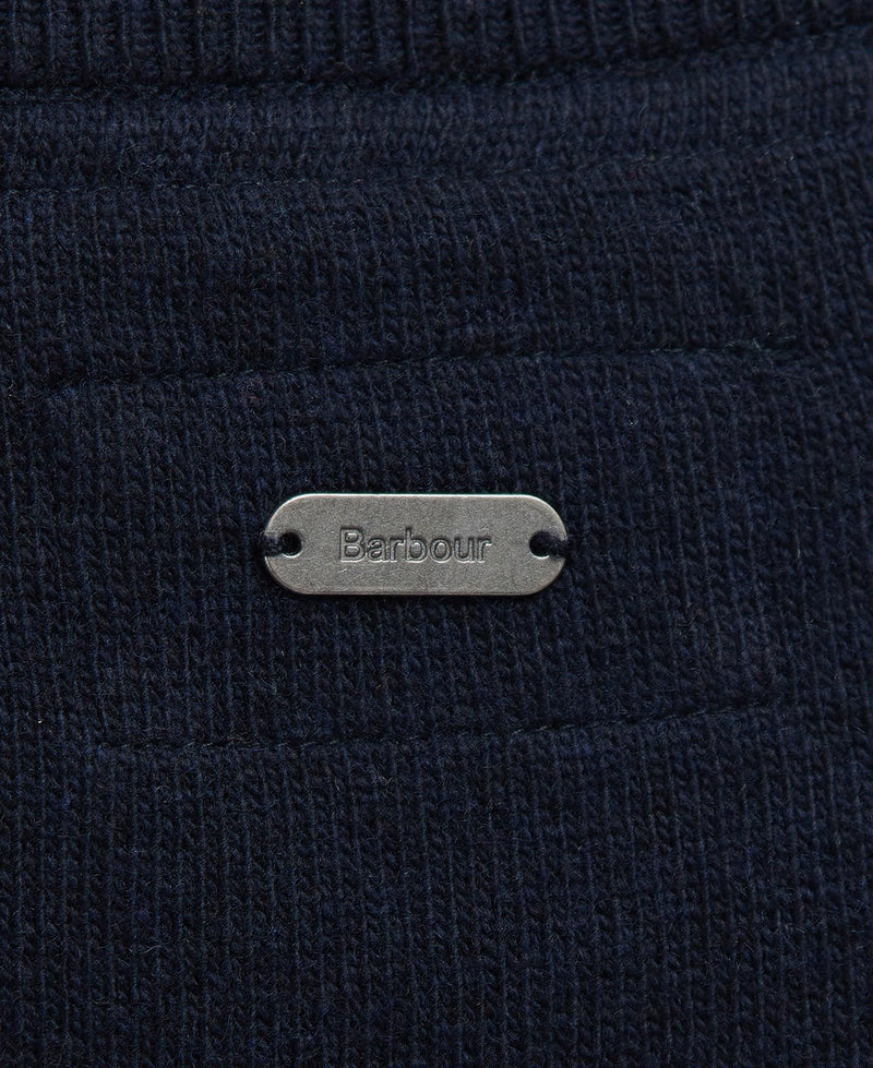 MAGLIONE PENDLE CREW KNIT NAVY ROSEWOOD - BARBOUR