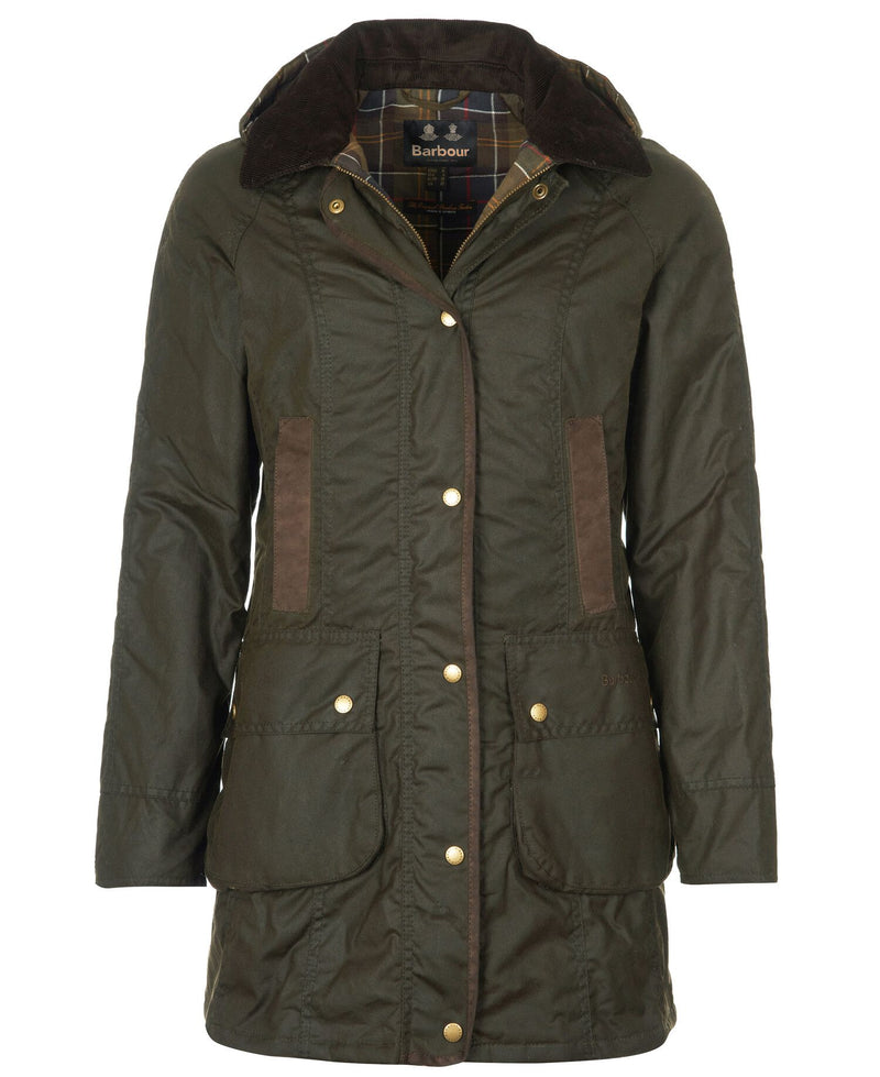 GIACCA BOWER WAX JACKET OLIVE - BARBOUR