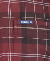 CAMICIA WETHERAM TAILORED SHIRT WINTER RED - BARBOUR