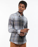 CAMICIA GLENDALE TAILORED SHIRT GREYSTONE - BARBOUR