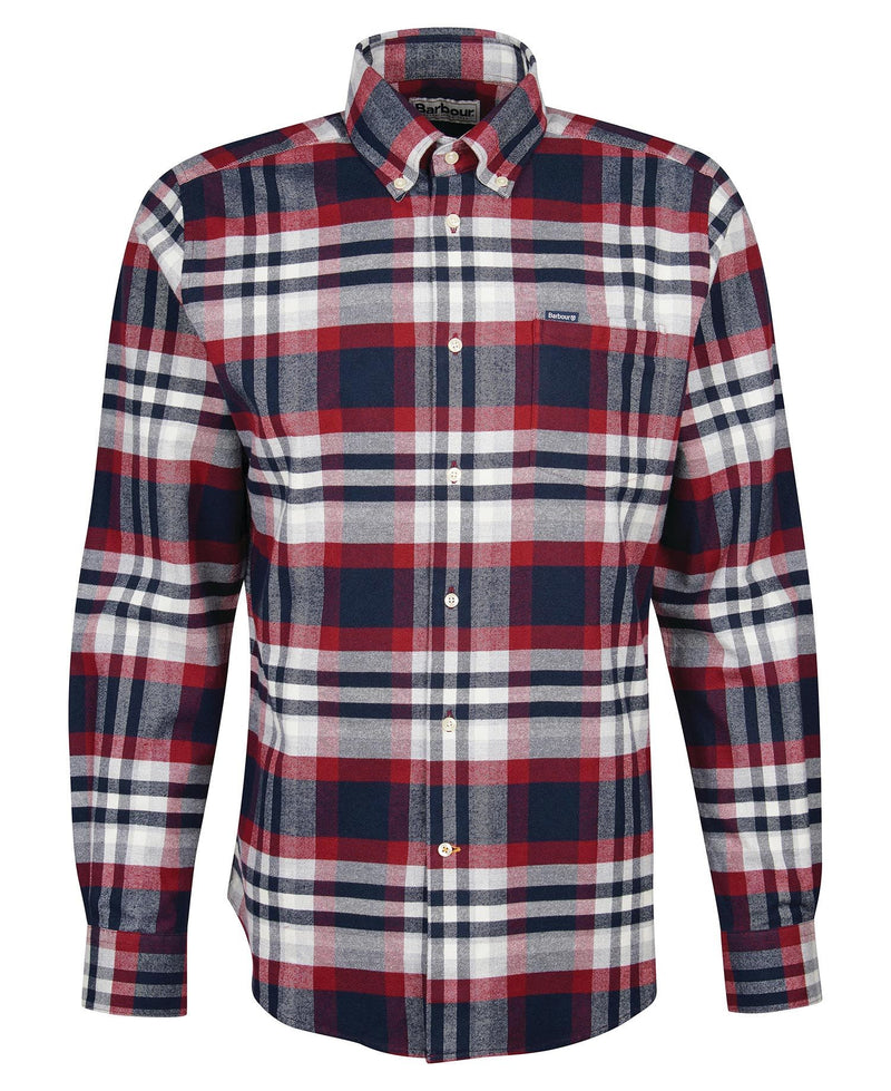 CAMICIA ASTRAL TAILORED FIT SHIRT RED - BARBOUR