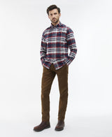 CAMICIA ASTRAL TAILORED FIT SHIRT RED - BARBOUR