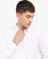 CAMICIA UOMO STRIPED OXTOWN TAILORED SHIRT PINK - BARBOUR