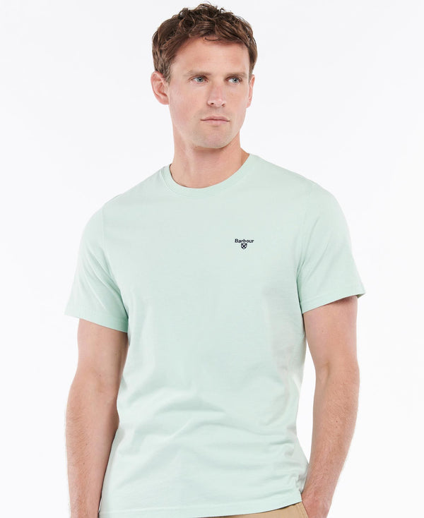 T-SHIRT UOMO ESSENTIAL SPORTS TEE DUSTY MINT - BARBOUR