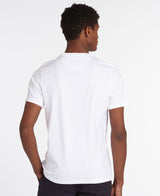 T-SHIRT UOMO ESSENTIAL SPORTS TEE WHITE - BARBOUR