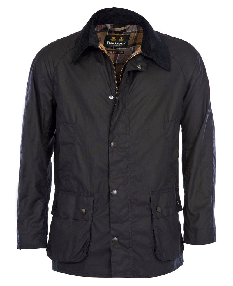 GIACCA ASHBY WAX JACKET NAVY - BARBOUR