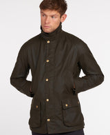 GIACCA ASHBY WAX JACKET OLIVE - BARBOUR
