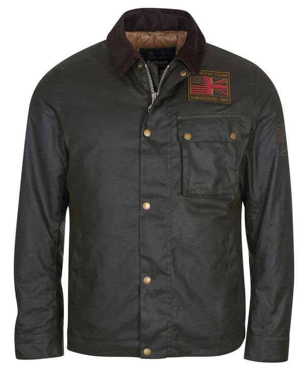 GIACCA WORKERS WAX SAGE - BARBOUR INTERNATIONAL
