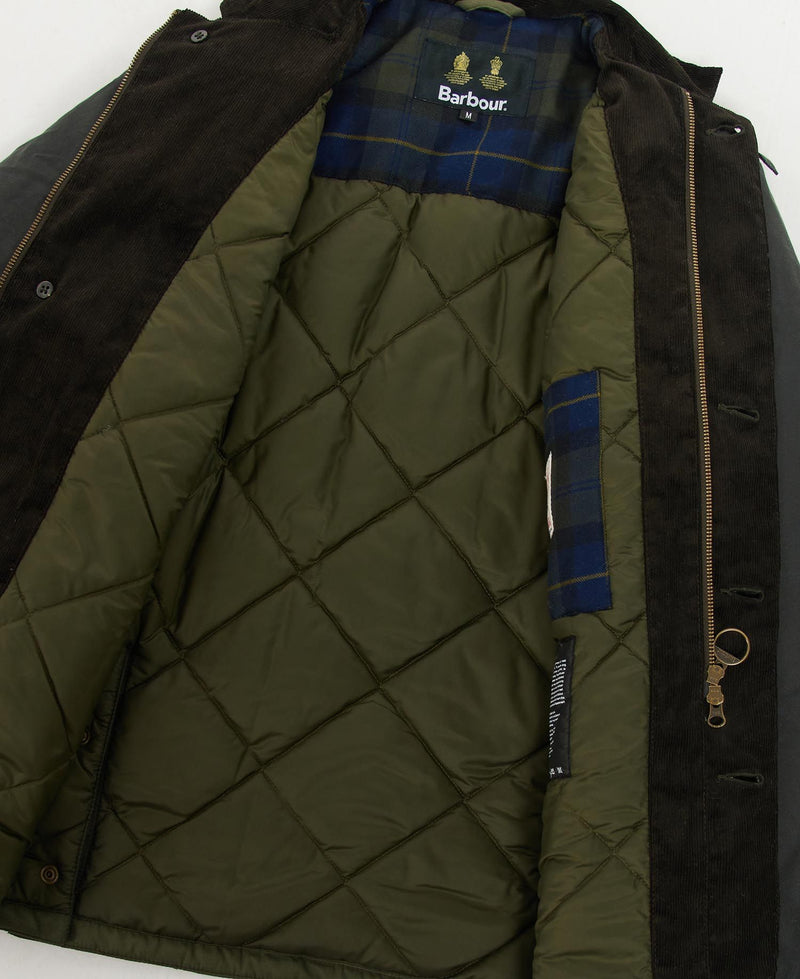 GIACCA WINTER LUTZ SAGE OLIVE NIGHT - BARBOUR