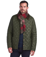 SCIARPA LARGE TATTERSALL SCARF GREEN - BARBOUR